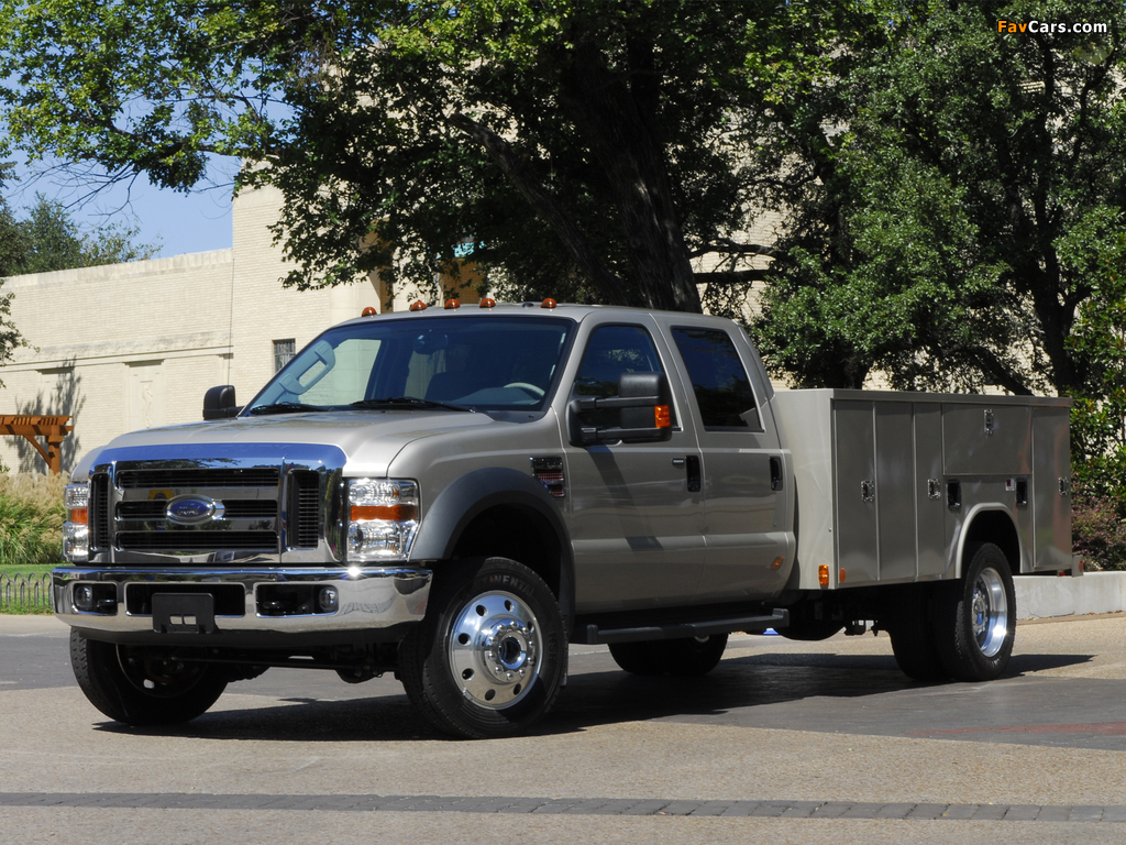Ford F-550 Super Duty Crew Cab 2007–10 images (1024 x 768)