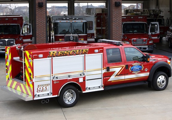 Ford F-550 Super Duty Crew Cab Firetruck by Warner 2010 photos