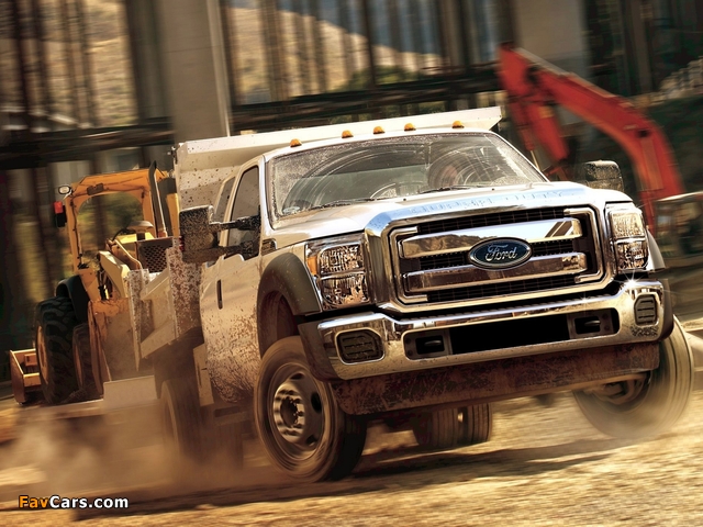 Ford F-550 Super Duty Extended Cab 2010 wallpapers (640 x 480)