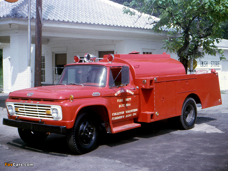 Ford F-600 Fire Truck 1963 photos (800 x 600)