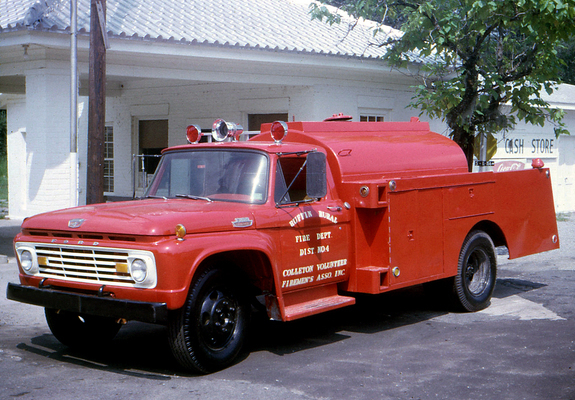 Ford F-600 Fire Truck 1963 photos