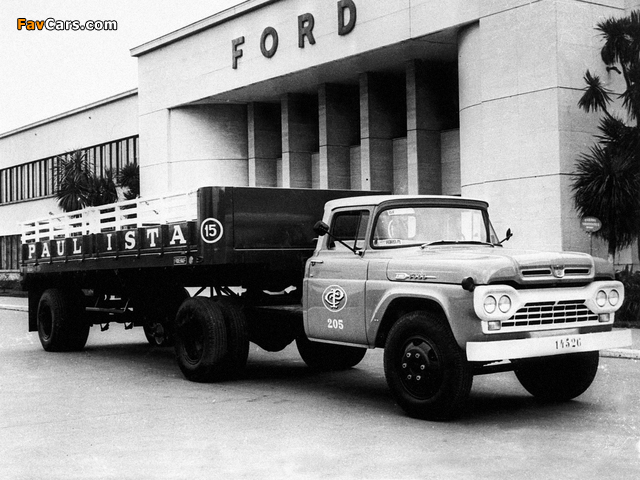 Images of Ford F-600 1962–64 (640 x 480)