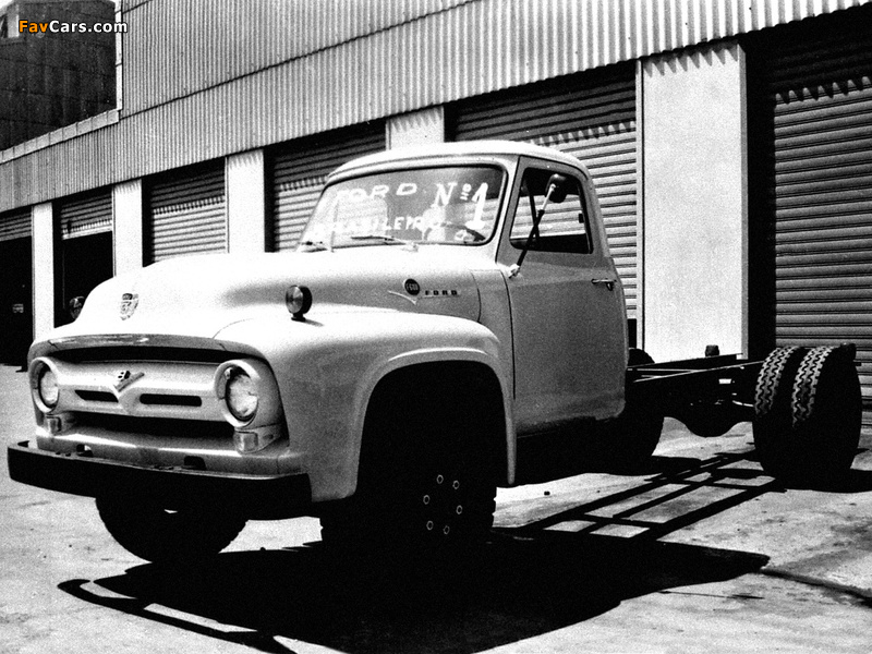 Pictures of Ford F-600 1957 (800 x 600)