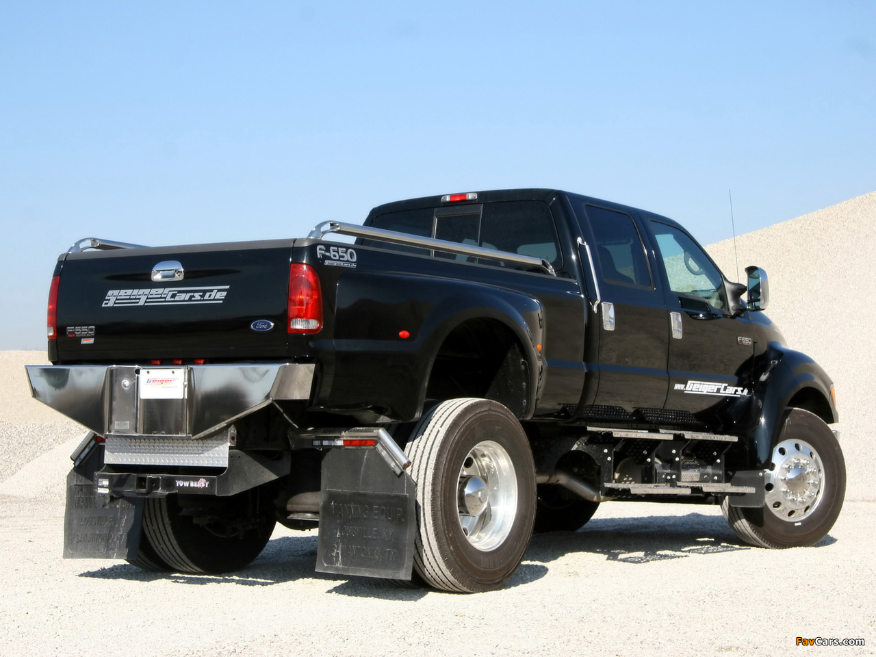 Geiger Ford F-650 2008 pictures (1280 x 960)