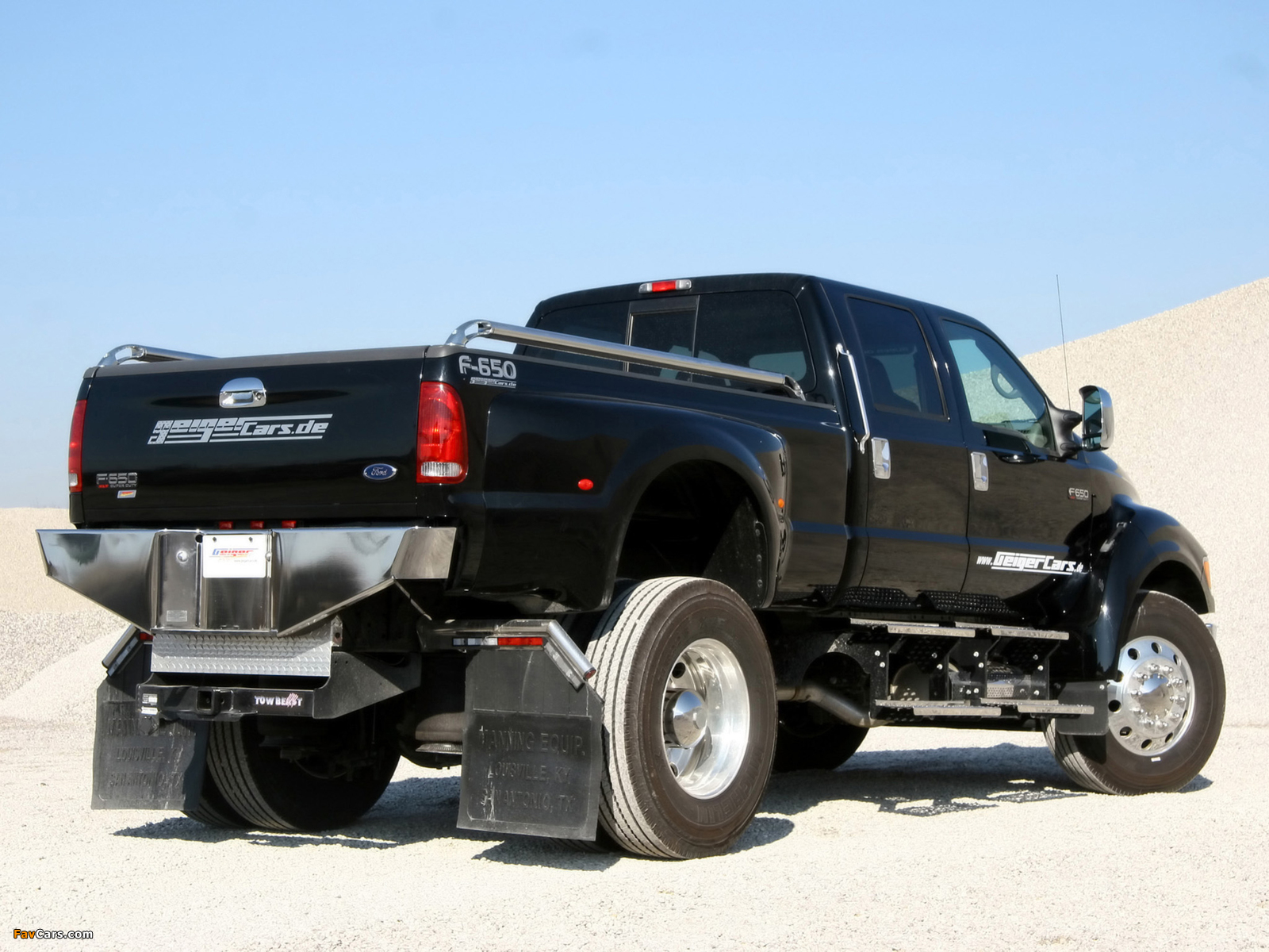 Geiger Ford F-650 2008 pictures (1600 x 1200)