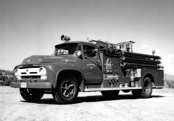 Ford F-750 Firetruck 1956 images