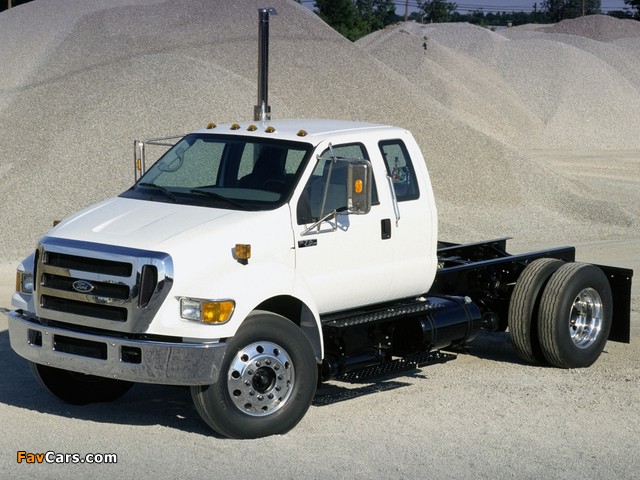 Ford F-750 Super Duty Extended Cab 2007 photos (640 x 480)