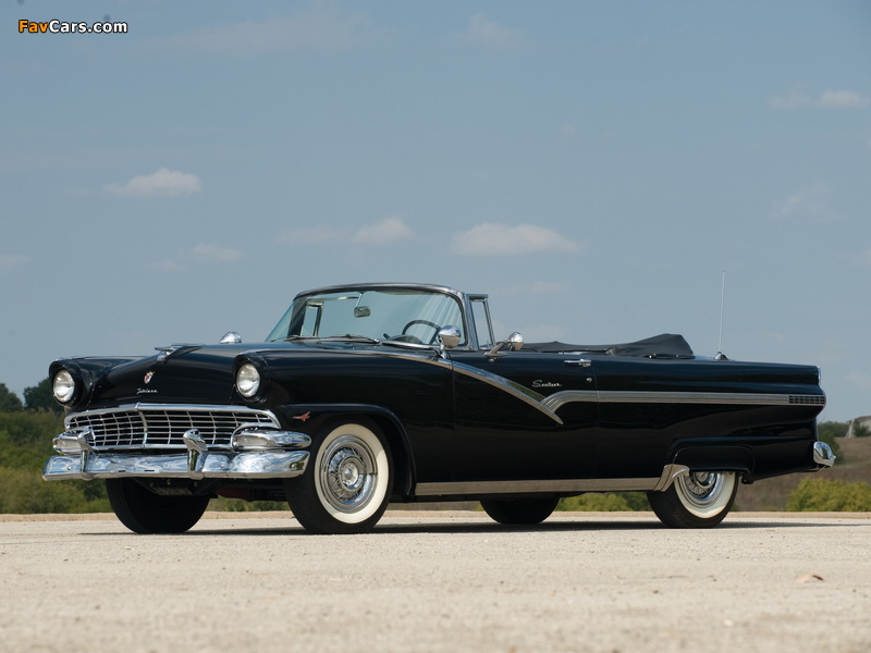 Ford Fairlane Sunliner Convertible 1956 images (800 x 600)