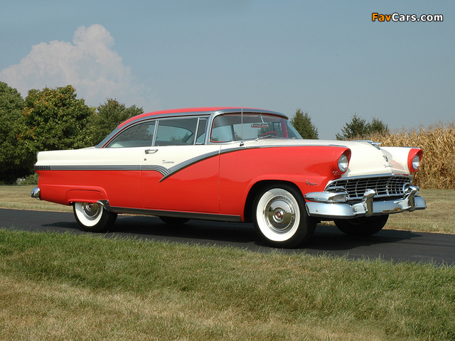 Ford Fairlane Victoria Hardtop Coupe (64C) 1956 images (640 x 480)