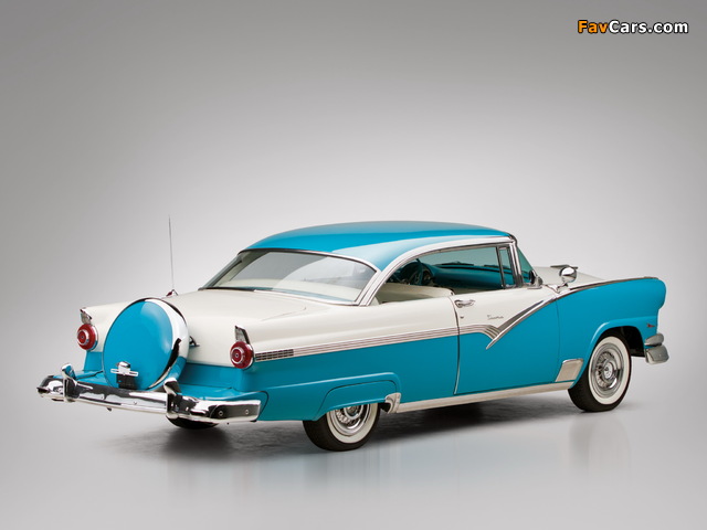 Ford Fairlane Victoria Hardtop Coupe (64C) 1956 pictures (640 x 480)