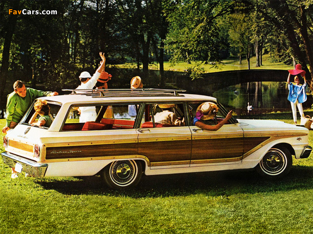 Ford Fairlane Station Wagon 1963 wallpapers (640 x 480)