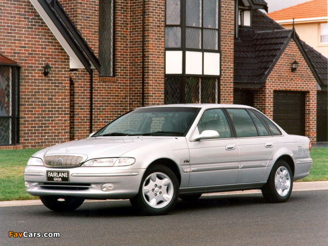 Ford Fairlane Ghia Special Edition (NL) 1998 wallpapers (640 x 480)
