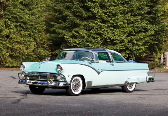 Images of Ford Fairlane Crown Victoria Skyliner (64B) 1955