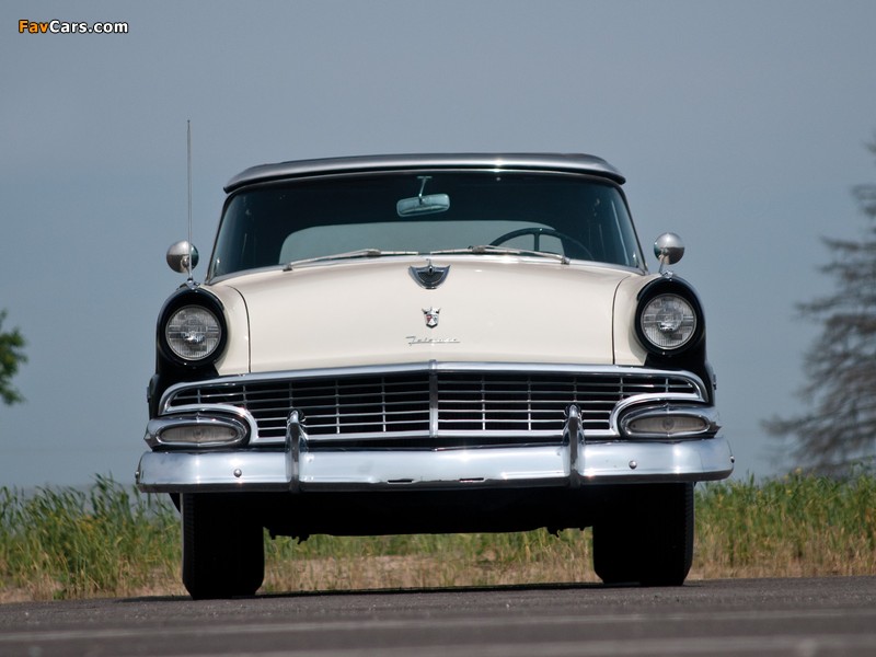 Images of Ford Fairlane Sunliner Convertible 1956 (800 x 600)