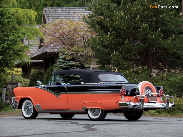Images of Ford Fairlane Sunliner Convertible 1956 (640 x 480)