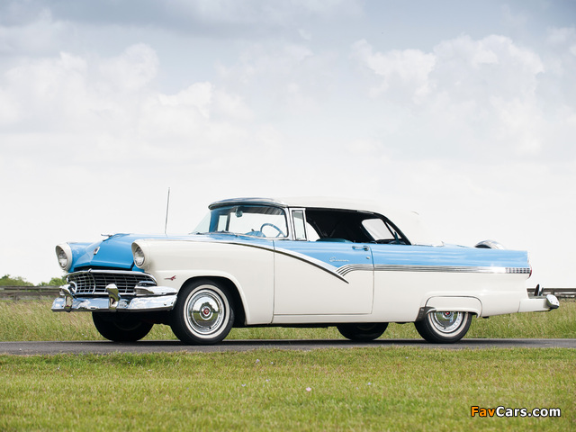 Images of Ford Fairlane Sunliner Convertible 1956 (640 x 480)