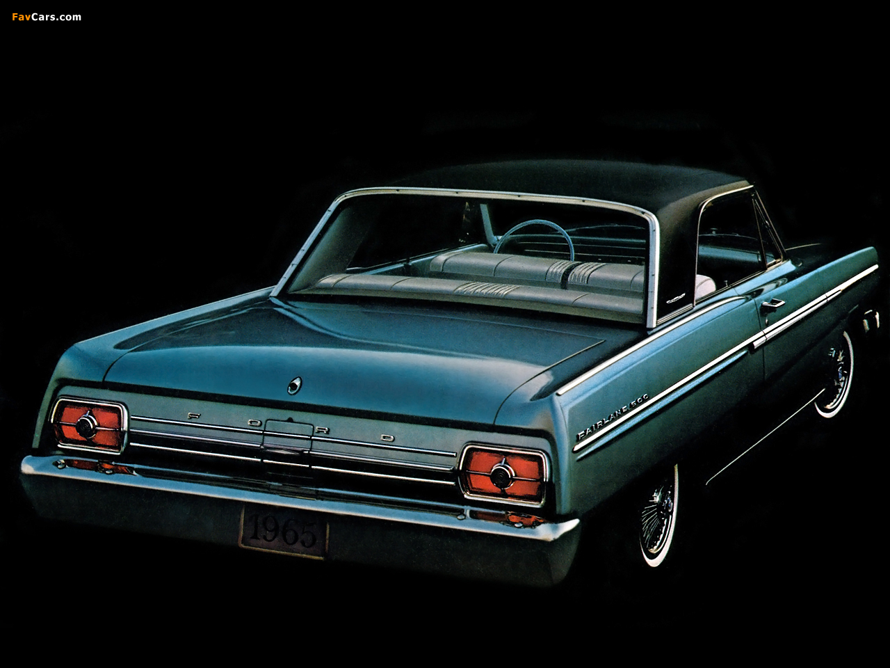 Images of Ford Fairlane 500 2-door Hardtop 1965 (1280 x 960)