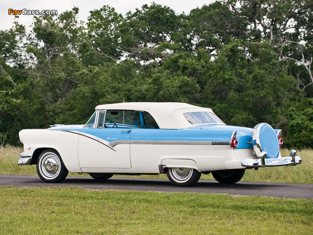 Photos of Ford Fairlane Sunliner Convertible 1956 (640 x 480)