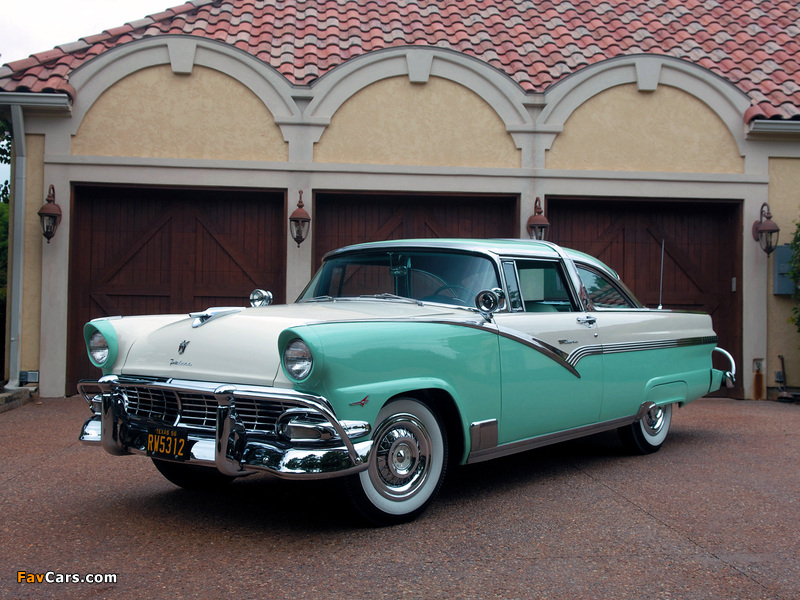 Photos of Ford Fairlane Crown Victoria Coupe (64A) 1956 (800 x 600)