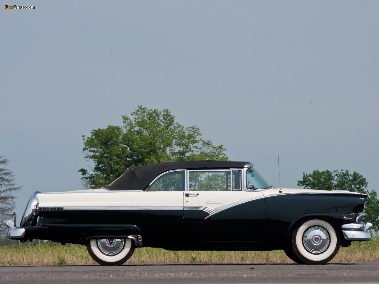 Photos of Ford Fairlane Sunliner Convertible 1956 (1280 x 960)