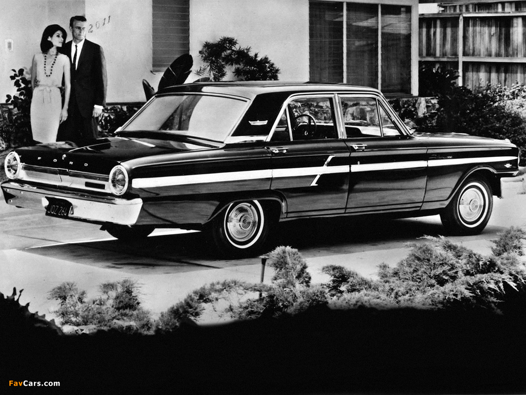 Photos of Ford Fairlane 500 4-door Sedan 1964 (1024 x 768)