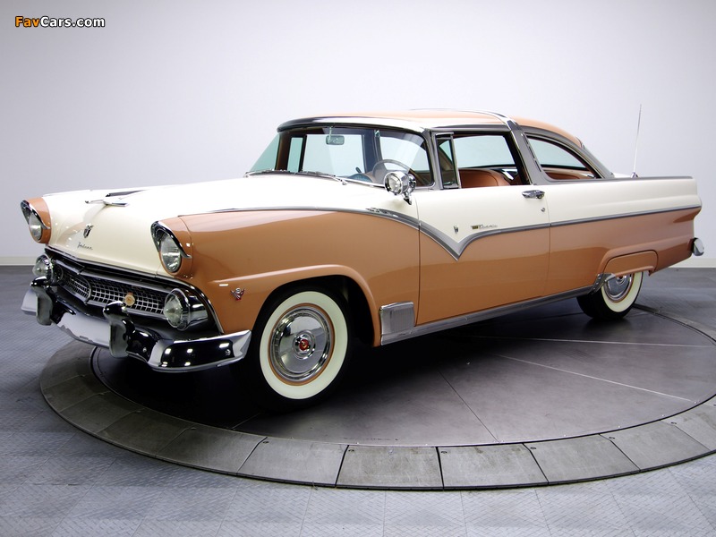 Pictures of Ford Fairlane Crown Victoria Coupe (64A) 1955 (800 x 600)