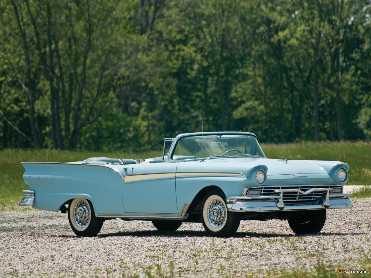 Pictures of Ford Fairlane 500 Sunliner 1957 (1280 x 960)