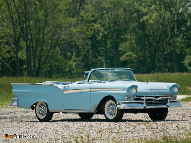 Pictures of Ford Fairlane 500 Sunliner 1957 (640 x 480)