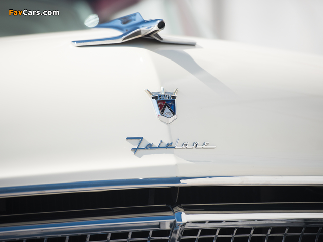 Ford Fairlane Crown Victoria Skyliner (64B) 1955 wallpapers (640 x 480)