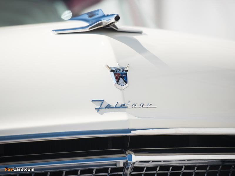 Ford Fairlane Crown Victoria Skyliner (64B) 1955 wallpapers (800 x 600)