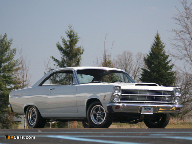Ford Fairlane 500GT 427 R-code 1966 wallpapers (640 x 480)