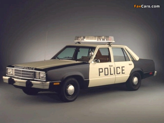 Pictures of Ford Fairmont Police 1978 (640 x 480)