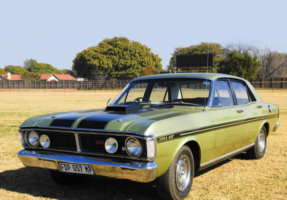 Ford Falcon 351 GT Sedan (XY) 1970–72 wallpapers