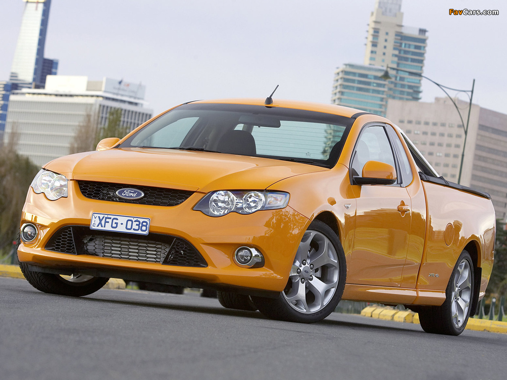 Ford Falcon XR6 Ute (FG) 2008–11 photos (1024 x 768)