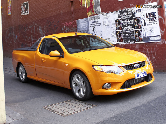Ford Falcon XR6 Ute (FG) 2008–11 wallpapers (640 x 480)