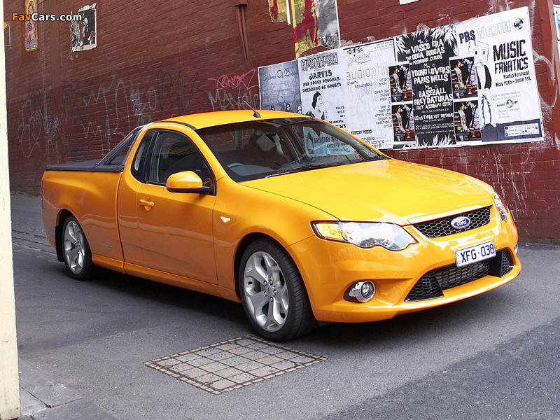 Ford Falcon XR6 Ute (FG) 2008–11 wallpapers (800 x 600)