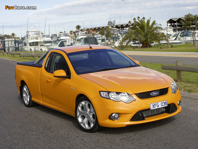 Ford Falcon XR6 Ute (FG) 2008–11 wallpapers (640 x 480)