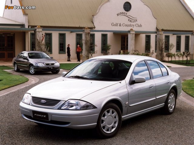 Pictures of Ford Falcon Forte (AU) 2001–02 (640 x 480)