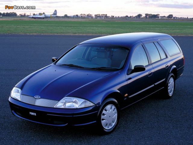 Ford Falcon Forte Wagon (AU) 1998–2000 wallpapers (640 x 480)