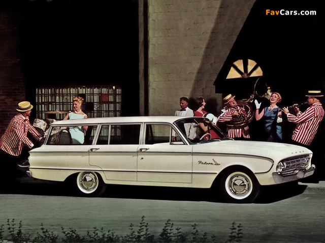 Ford Falcon Fordor Wagon (S/U22) 1961 pictures (640 x 480)