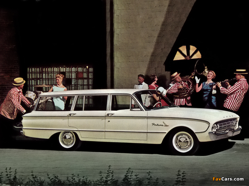 Ford Falcon Fordor Wagon (S/U22) 1961 pictures (800 x 600)