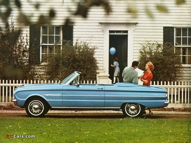 Ford Falcon Futura Convertible 1963 photos (640 x 480)