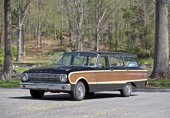 Ford Falcon Squire Station Wagon 1963 photos