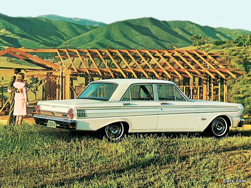 Ford Falcon Futura 4-door Sedan 1964 wallpapers (800 x 600)