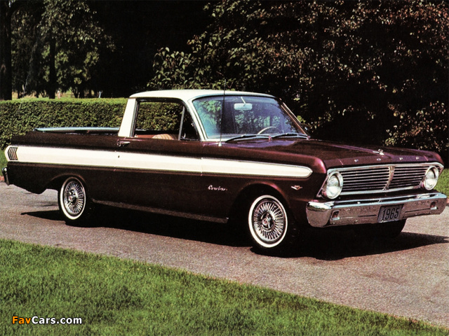 Ford Falcon Ranchero Deluxe 1965 images (640 x 480)