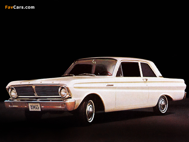 Ford Falcon 2-door Sedan 1965 wallpapers (640 x 480)