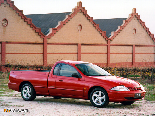 Ford Falcon Ute XLS AU-spec (AU) 1999–2000 pictures (640 x 480)