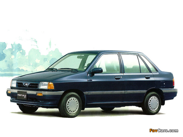 Pictures of Ford Festiva Beta (640 x 480)