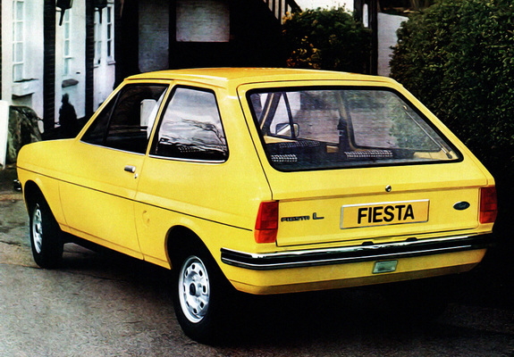 Ford Fiesta UK-spec 1976–83 photos