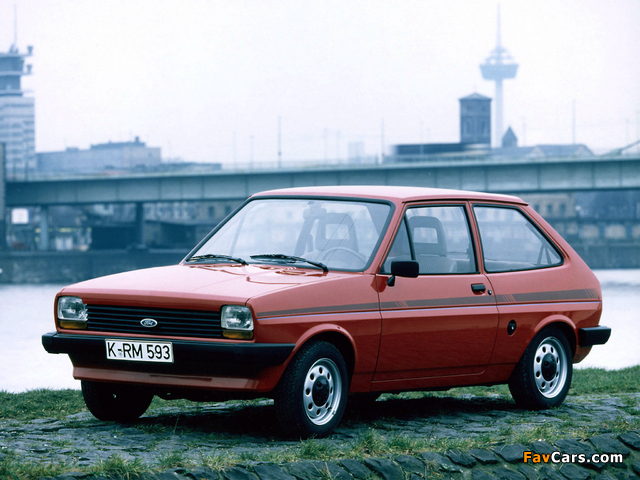 Ford Fiesta Festival II 1983 images (640 x 480)